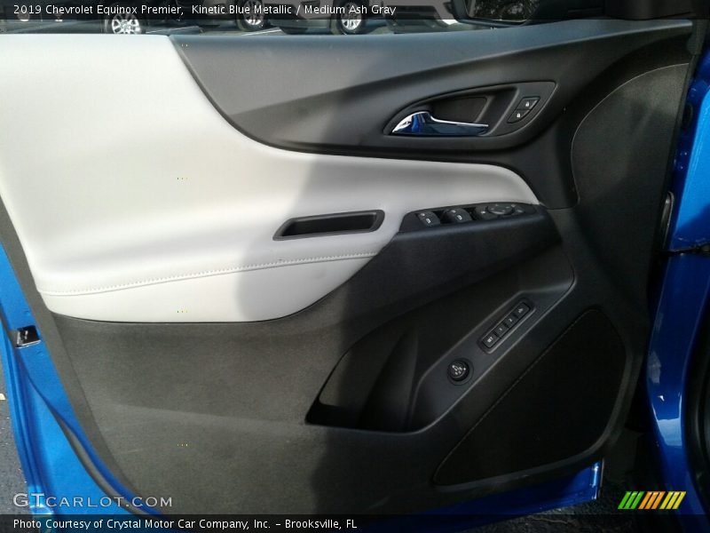 Kinetic Blue Metallic / Medium Ash Gray 2019 Chevrolet Equinox Premier