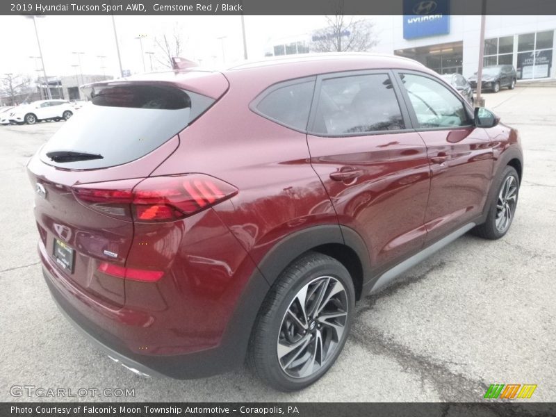 Gemstone Red / Black 2019 Hyundai Tucson Sport AWD