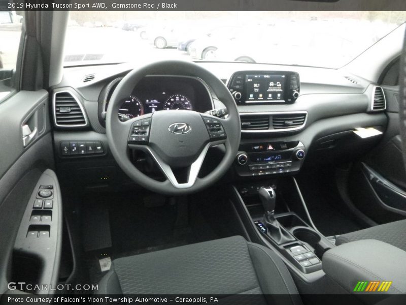 Gemstone Red / Black 2019 Hyundai Tucson Sport AWD