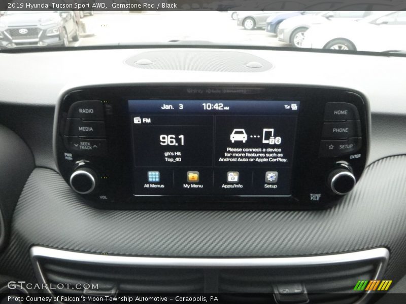 Gemstone Red / Black 2019 Hyundai Tucson Sport AWD