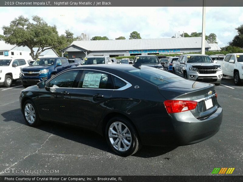 Nightfall Gray Metallic / Jet Black 2019 Chevrolet Impala LT