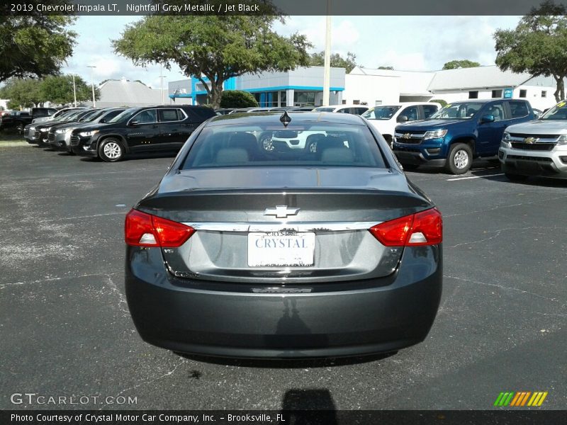 Nightfall Gray Metallic / Jet Black 2019 Chevrolet Impala LT