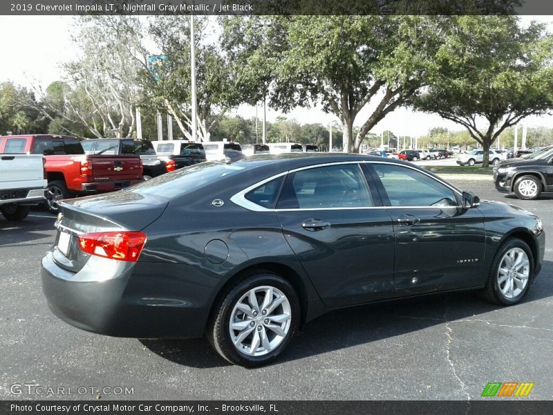 Nightfall Gray Metallic / Jet Black 2019 Chevrolet Impala LT