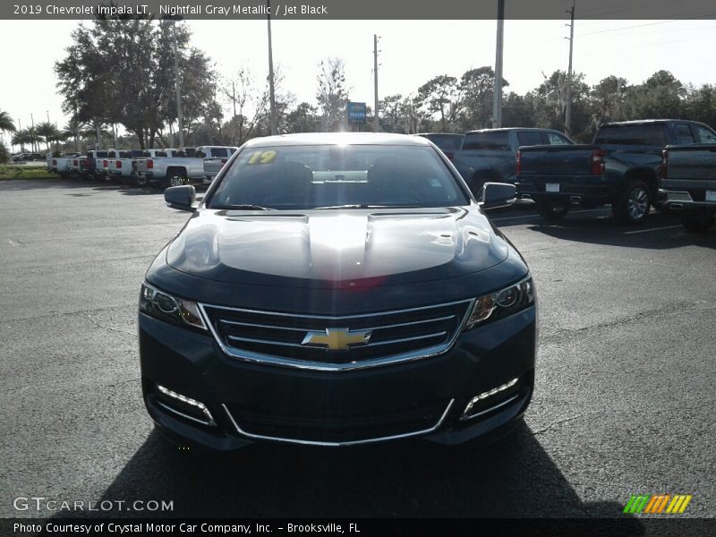 Nightfall Gray Metallic / Jet Black 2019 Chevrolet Impala LT