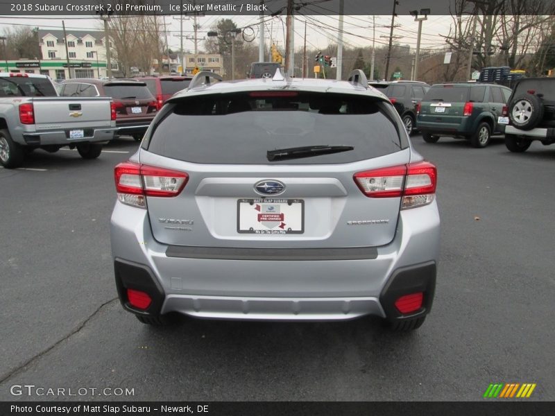 Ice Silver Metallic / Black 2018 Subaru Crosstrek 2.0i Premium