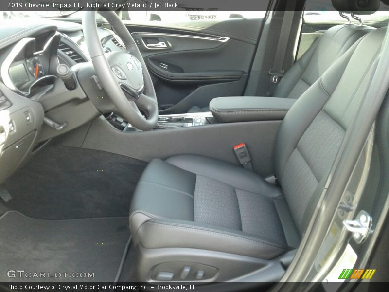 Nightfall Gray Metallic / Jet Black 2019 Chevrolet Impala LT