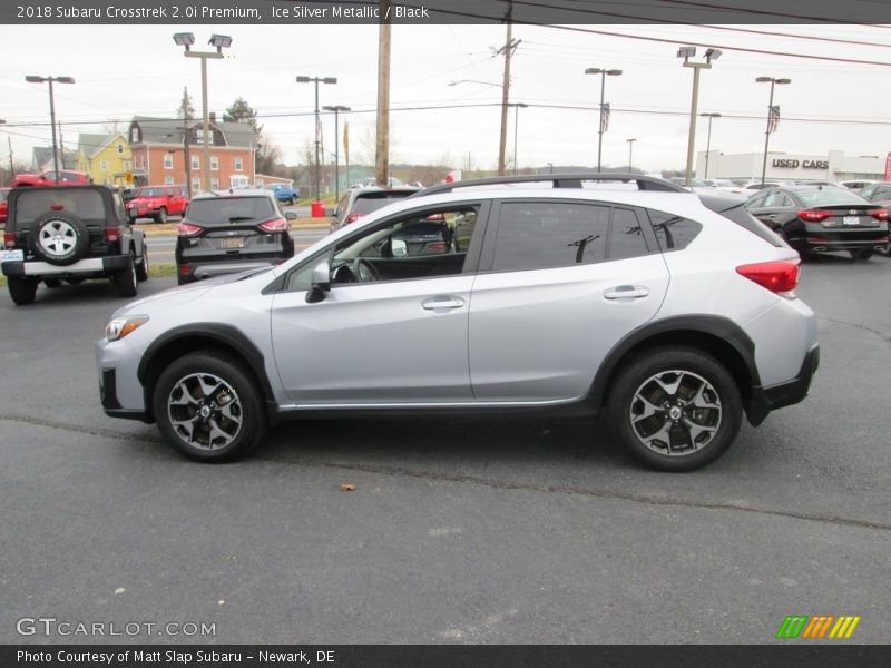 Ice Silver Metallic / Black 2018 Subaru Crosstrek 2.0i Premium