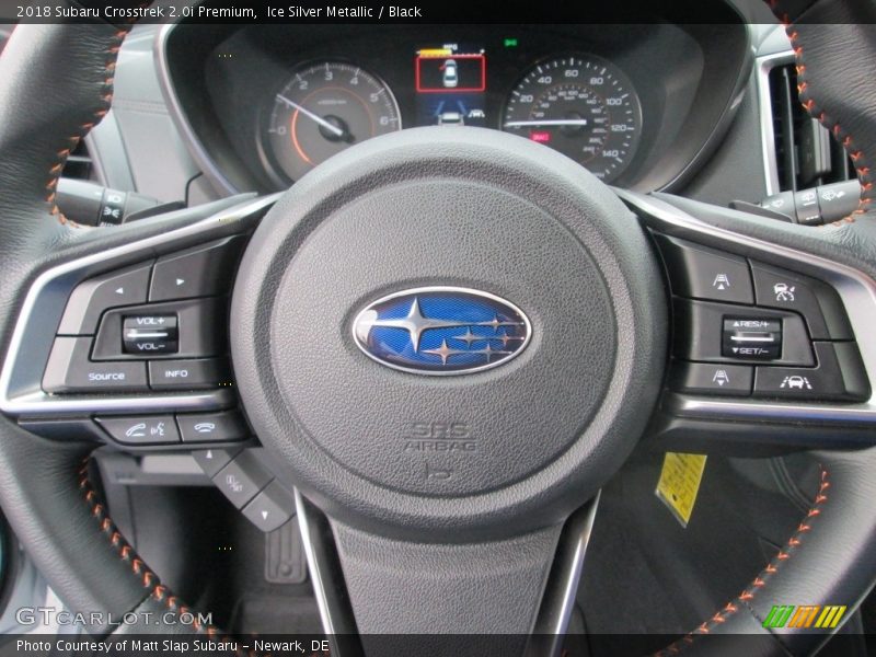 Ice Silver Metallic / Black 2018 Subaru Crosstrek 2.0i Premium