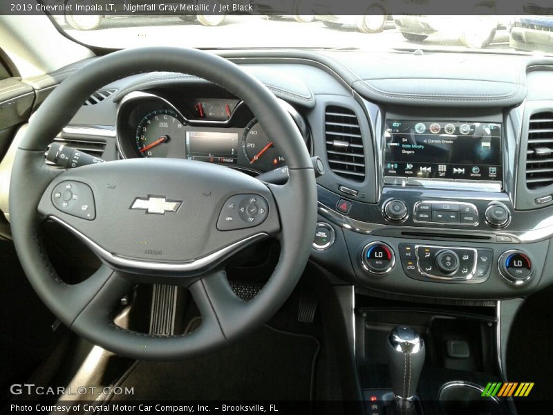 Nightfall Gray Metallic / Jet Black 2019 Chevrolet Impala LT