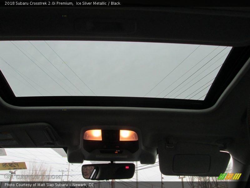 Ice Silver Metallic / Black 2018 Subaru Crosstrek 2.0i Premium