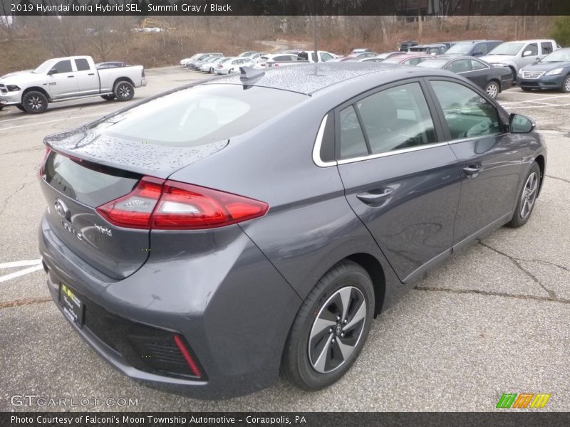 Summit Gray / Black 2019 Hyundai Ioniq Hybrid SEL