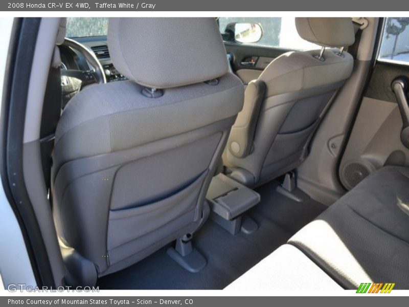 Taffeta White / Gray 2008 Honda CR-V EX 4WD