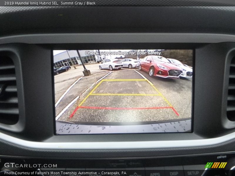 Summit Gray / Black 2019 Hyundai Ioniq Hybrid SEL