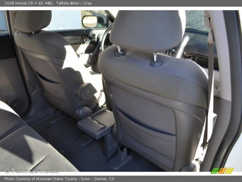 Taffeta White / Gray 2008 Honda CR-V EX 4WD