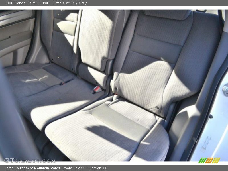 Taffeta White / Gray 2008 Honda CR-V EX 4WD