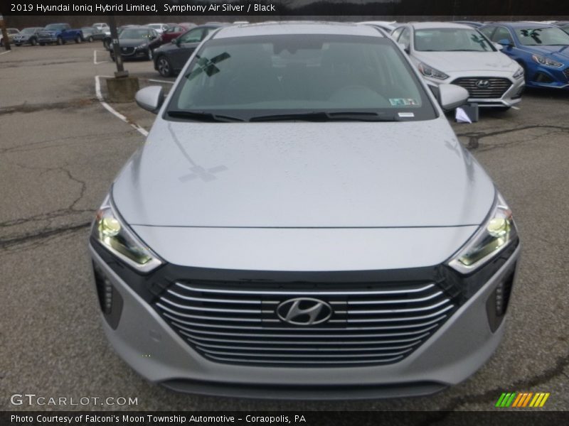 Symphony Air Silver / Black 2019 Hyundai Ioniq Hybrid Limited