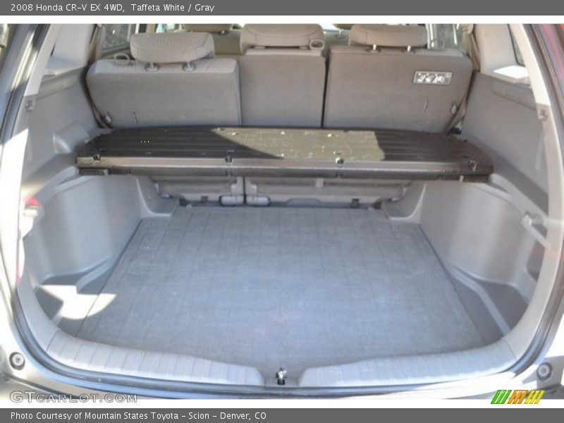 Taffeta White / Gray 2008 Honda CR-V EX 4WD