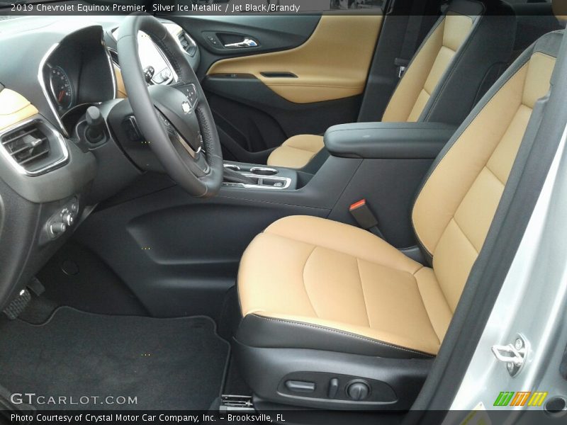 Front Seat of 2019 Equinox Premier