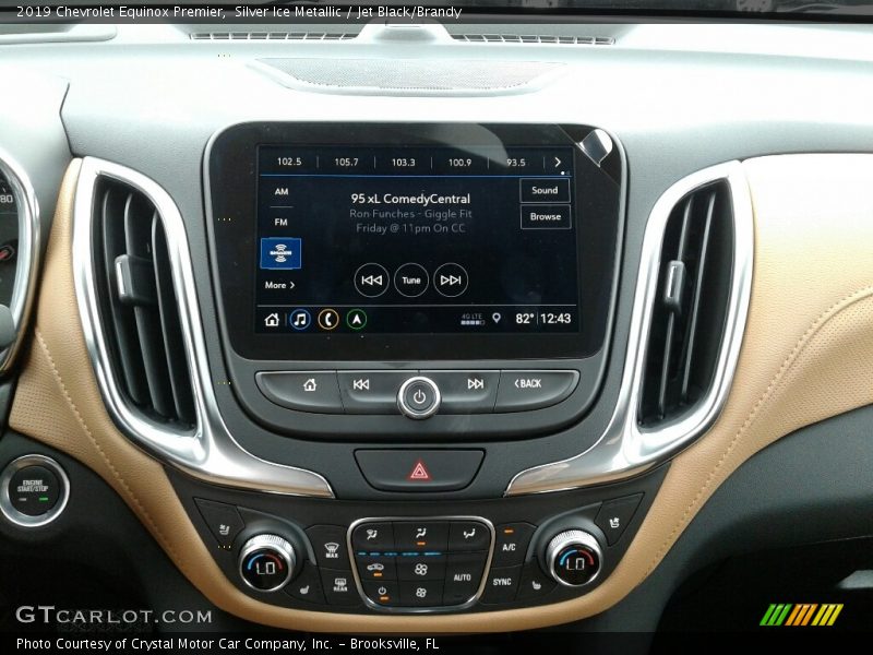 Controls of 2019 Equinox Premier