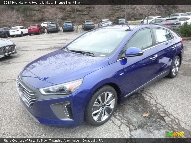 Intense Blue / Black 2019 Hyundai Ioniq Hybrid Limited