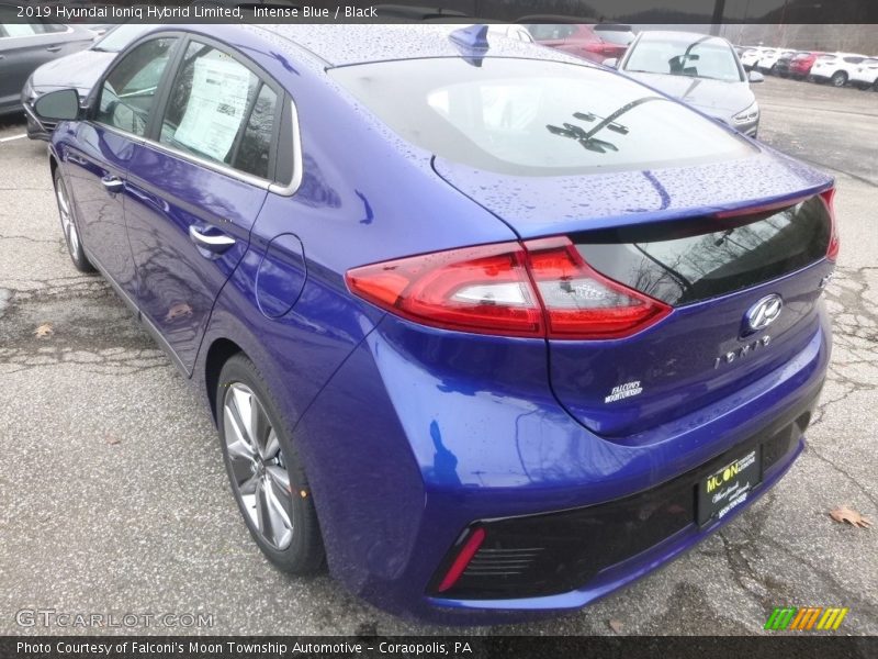 Intense Blue / Black 2019 Hyundai Ioniq Hybrid Limited