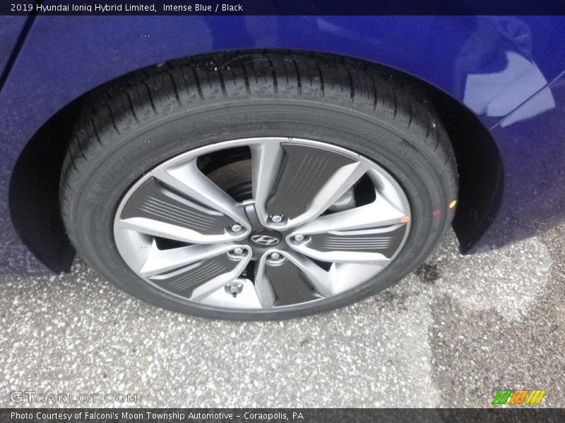 Intense Blue / Black 2019 Hyundai Ioniq Hybrid Limited