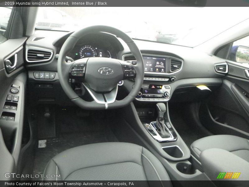 Intense Blue / Black 2019 Hyundai Ioniq Hybrid Limited
