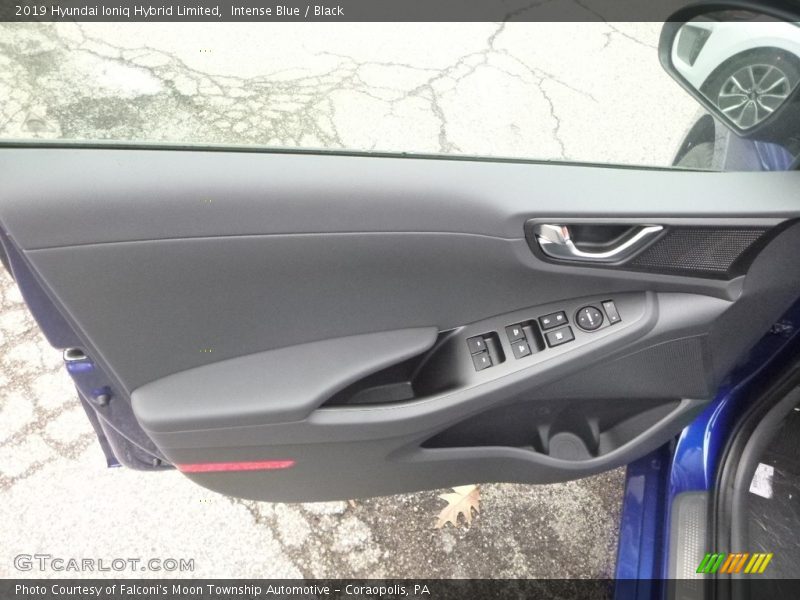 Intense Blue / Black 2019 Hyundai Ioniq Hybrid Limited