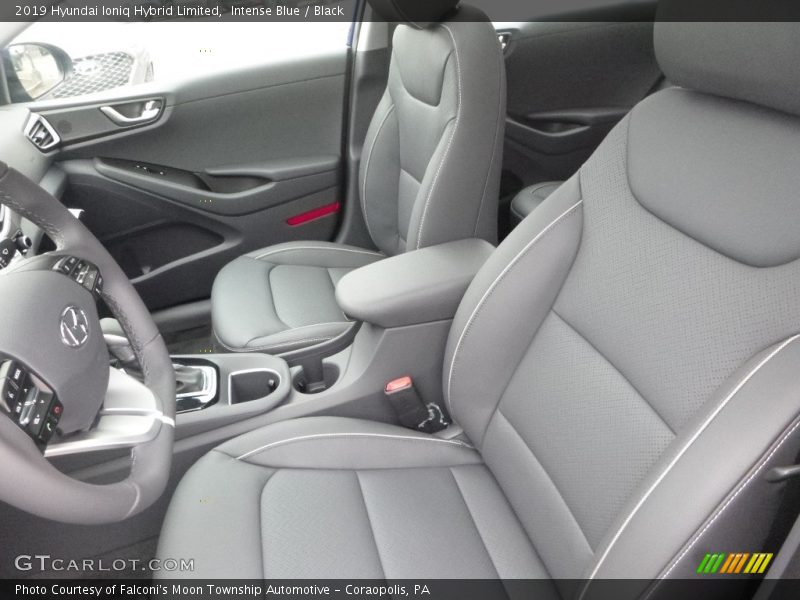 Intense Blue / Black 2019 Hyundai Ioniq Hybrid Limited
