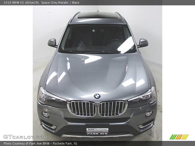 Space Grey Metallic / Black 2016 BMW X3 xDrive28i