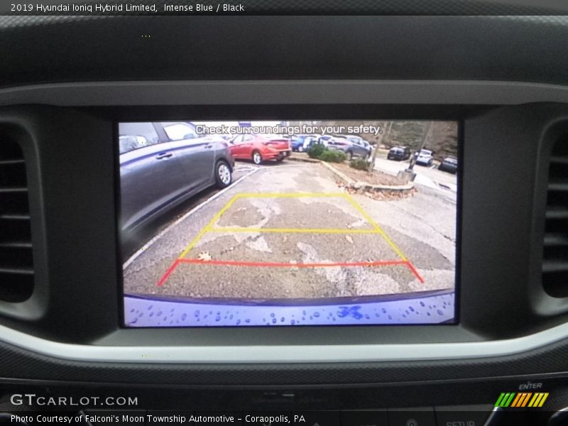 Intense Blue / Black 2019 Hyundai Ioniq Hybrid Limited
