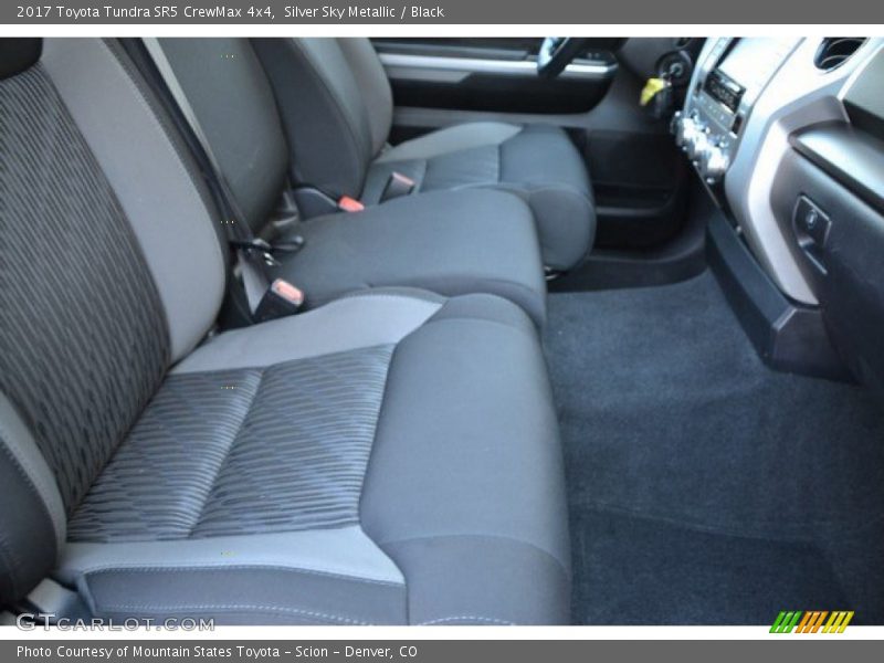 Silver Sky Metallic / Black 2017 Toyota Tundra SR5 CrewMax 4x4