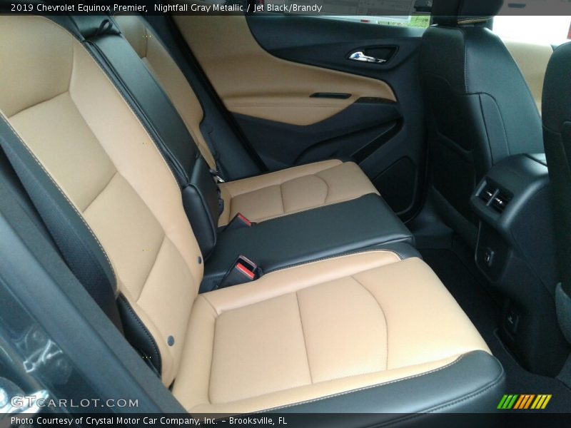 Nightfall Gray Metallic / Jet Black/Brandy 2019 Chevrolet Equinox Premier