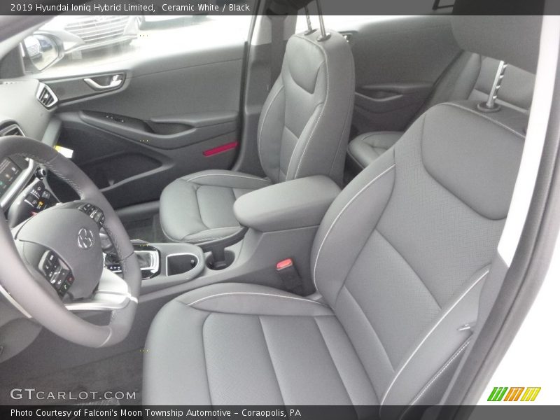 Ceramic White / Black 2019 Hyundai Ioniq Hybrid Limited