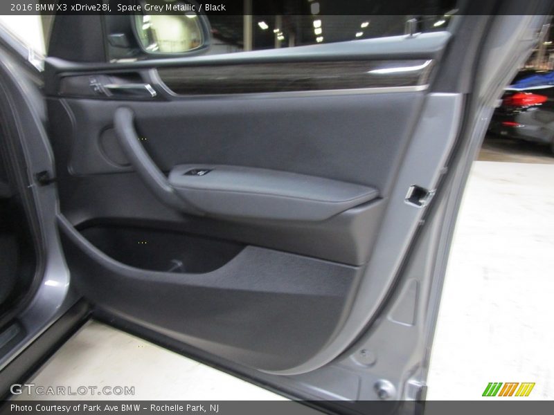 Space Grey Metallic / Black 2016 BMW X3 xDrive28i