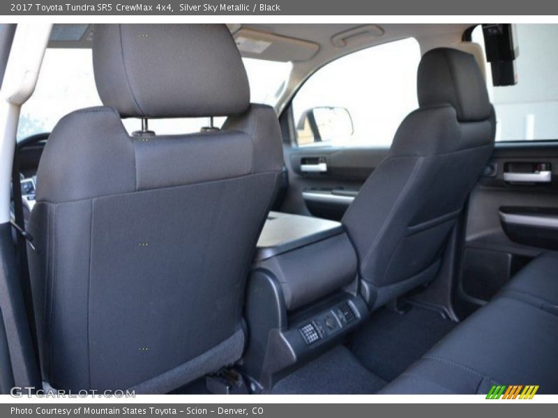 Silver Sky Metallic / Black 2017 Toyota Tundra SR5 CrewMax 4x4