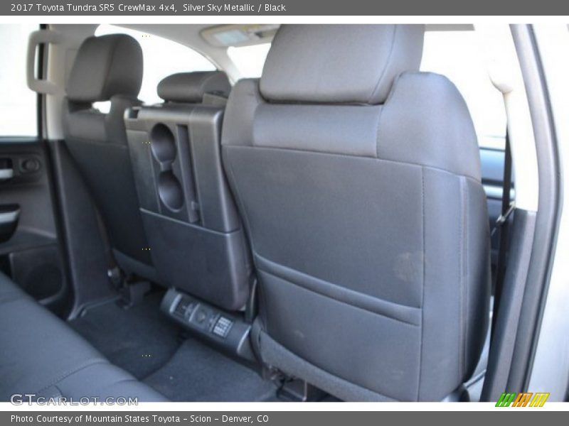 Silver Sky Metallic / Black 2017 Toyota Tundra SR5 CrewMax 4x4