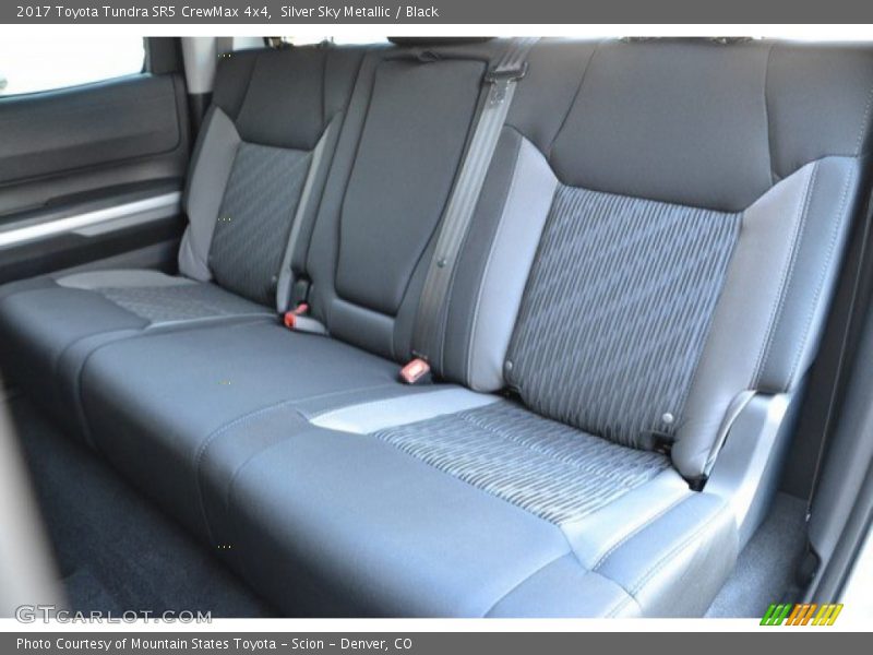 Silver Sky Metallic / Black 2017 Toyota Tundra SR5 CrewMax 4x4