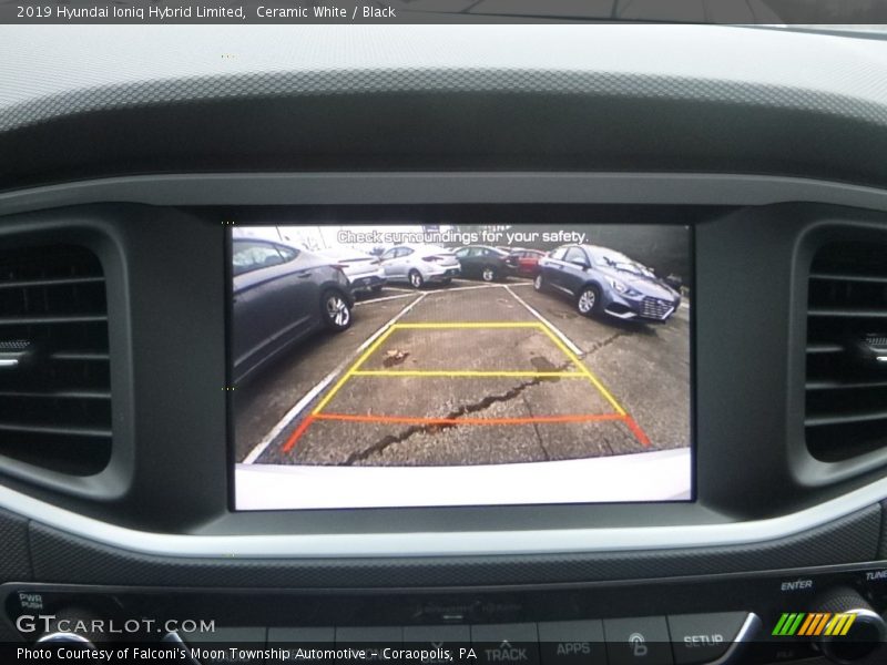 Ceramic White / Black 2019 Hyundai Ioniq Hybrid Limited