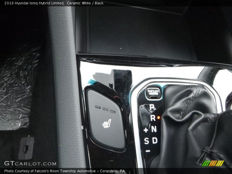 Ceramic White / Black 2019 Hyundai Ioniq Hybrid Limited