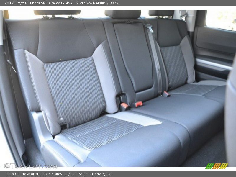 Silver Sky Metallic / Black 2017 Toyota Tundra SR5 CrewMax 4x4