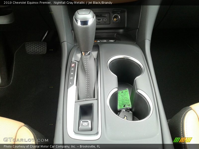 Nightfall Gray Metallic / Jet Black/Brandy 2019 Chevrolet Equinox Premier