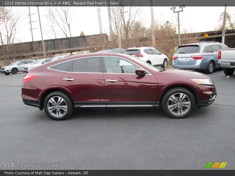Basque Red Pearl II / Ivory 2013 Honda Crosstour EX-L V-6 4WD