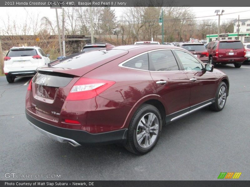 Basque Red Pearl II / Ivory 2013 Honda Crosstour EX-L V-6 4WD