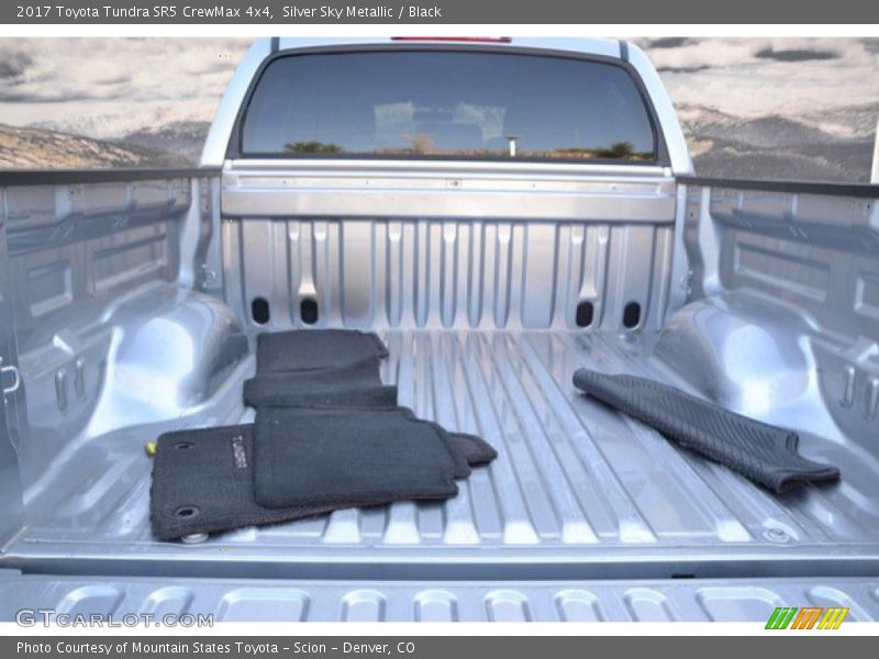 Silver Sky Metallic / Black 2017 Toyota Tundra SR5 CrewMax 4x4