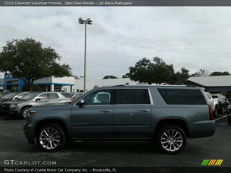 Satin Steel Metallic / Jet Black/Mahogany 2019 Chevrolet Suburban Premier