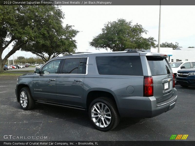 Satin Steel Metallic / Jet Black/Mahogany 2019 Chevrolet Suburban Premier
