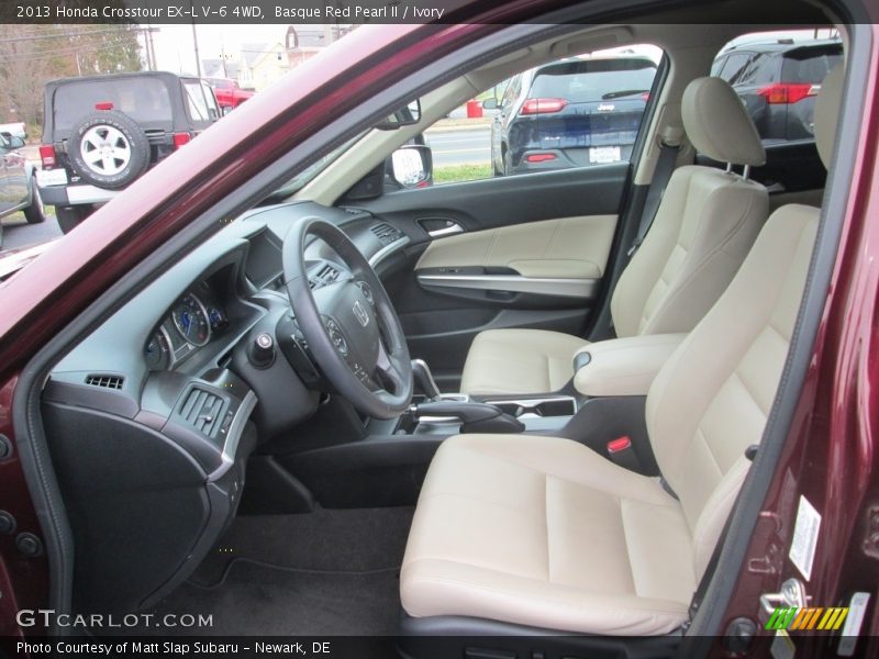 Basque Red Pearl II / Ivory 2013 Honda Crosstour EX-L V-6 4WD