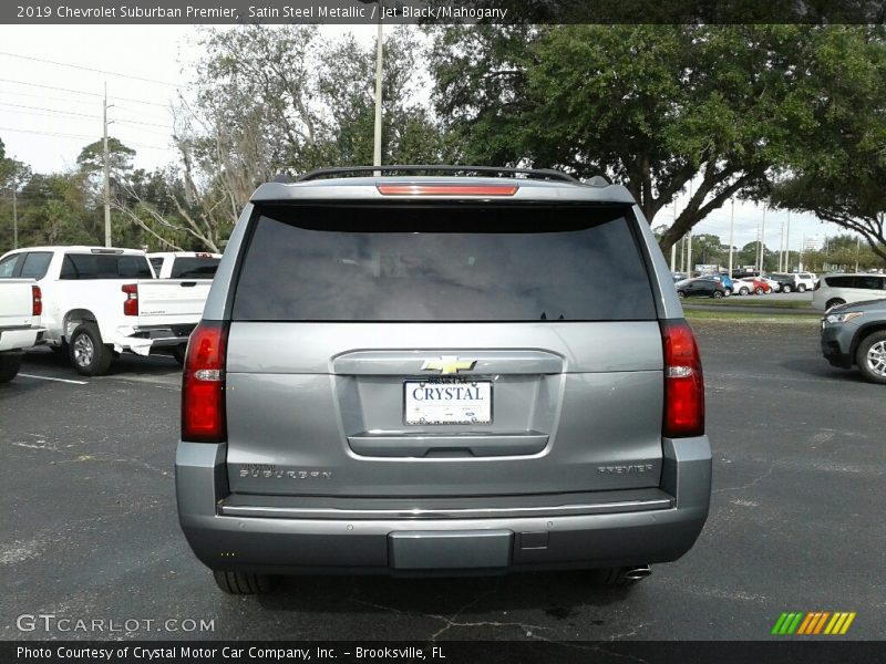 Satin Steel Metallic / Jet Black/Mahogany 2019 Chevrolet Suburban Premier