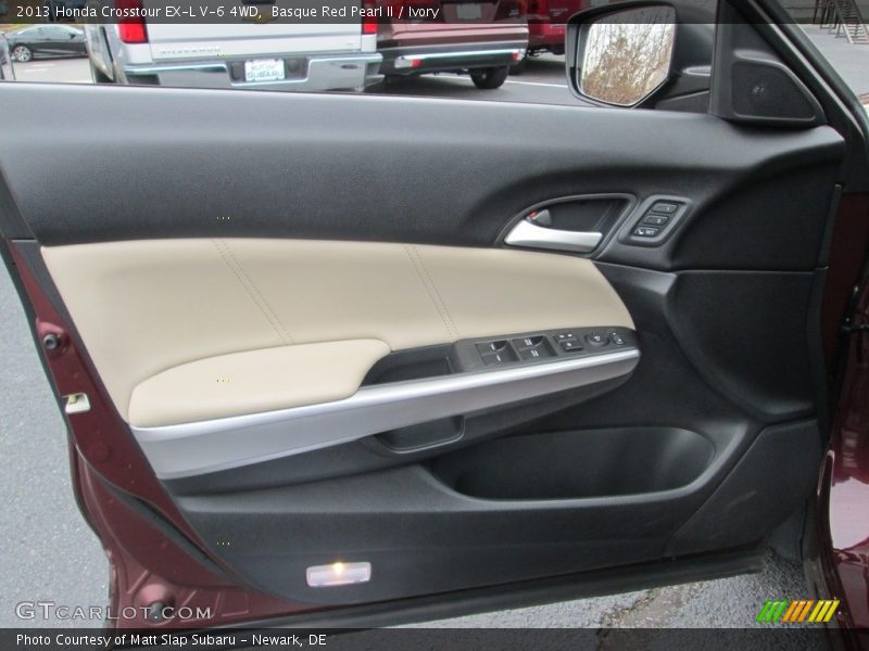 Basque Red Pearl II / Ivory 2013 Honda Crosstour EX-L V-6 4WD